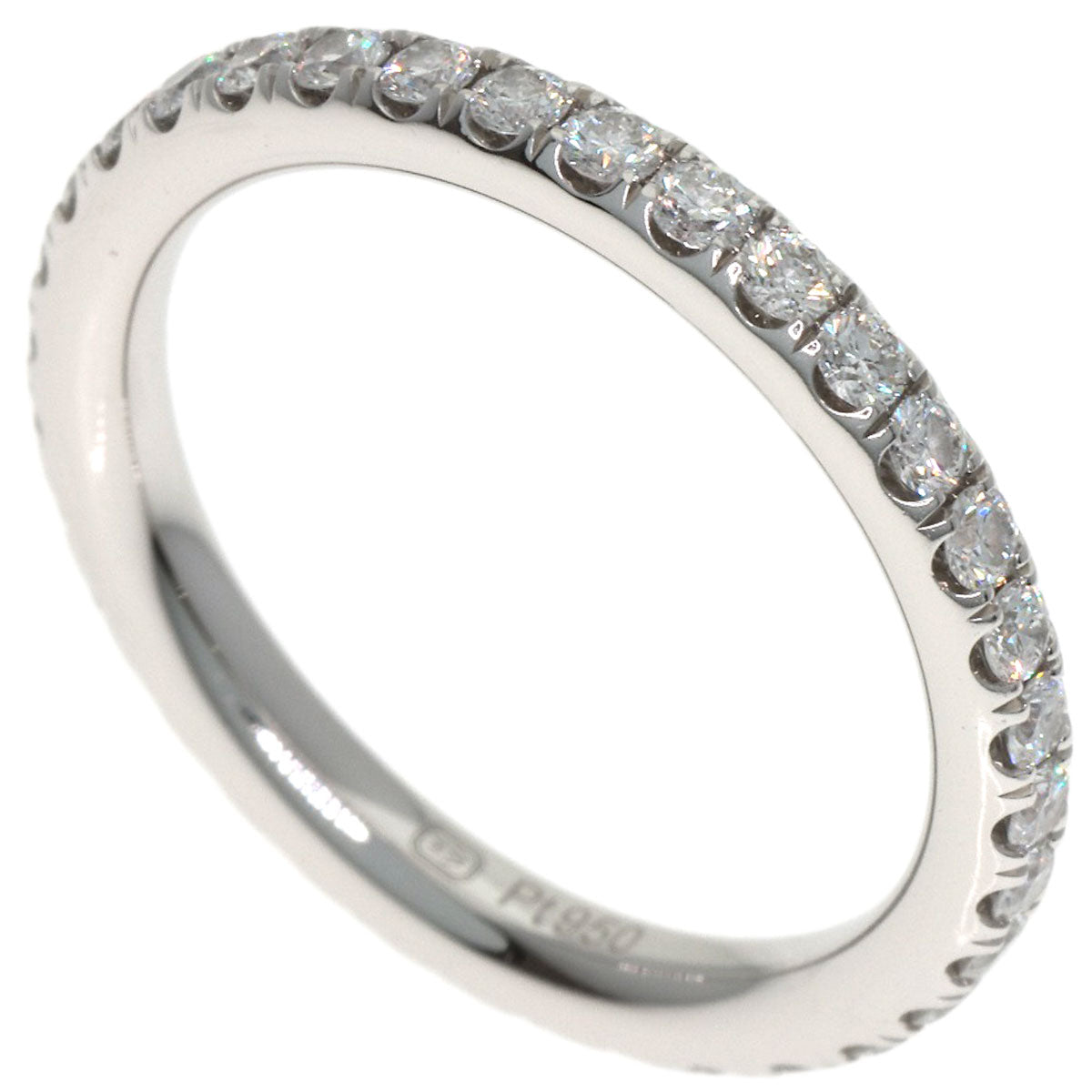 HARRY WINSTON Micropavé Diamond Full Eternity Ring Ring Platinum PT950 Ladies [Used]