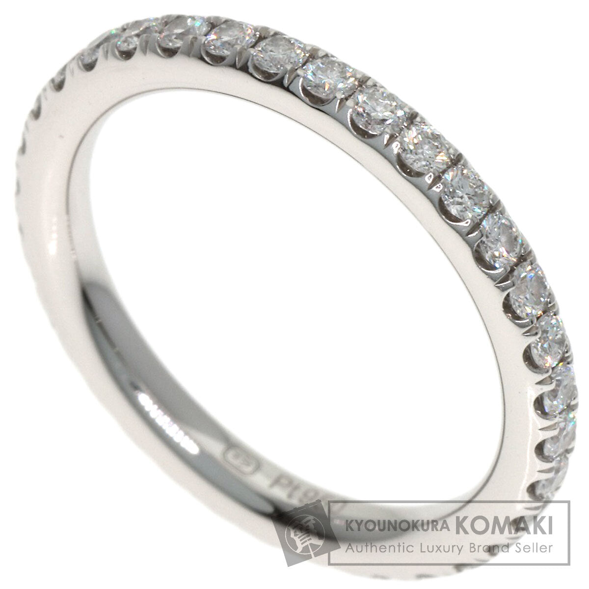 HARRY WINSTON Micropavé Diamond Full Eternity Ring Ring Platinum PT950 Ladies [Used]