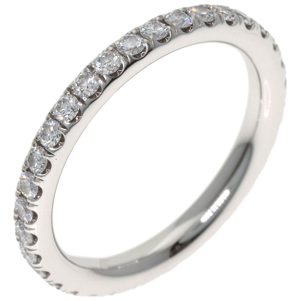 HARRY WINSTON Micropavé Diamond Full Eternity Ring Ring Platinum PT950 Ladies [Used]