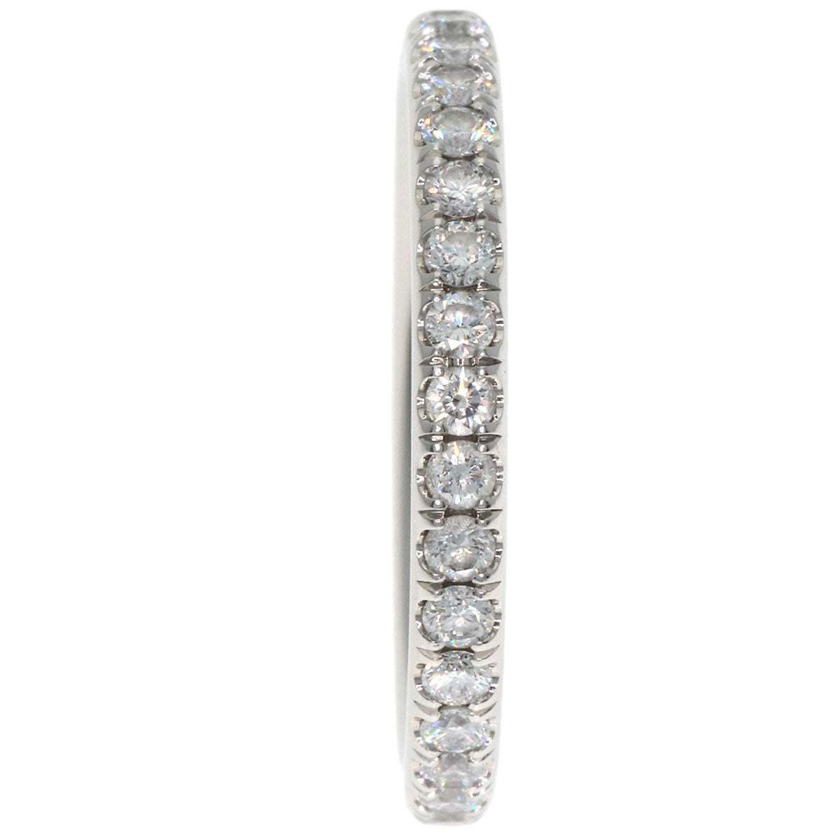 HARRY WINSTON Micropavé Diamond Full Eternity Ring Ring Platinum PT950 Ladies [Used]