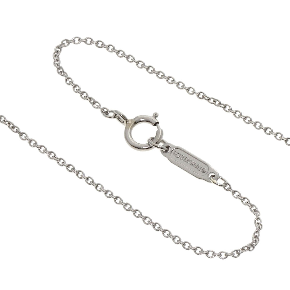 TIFFANY&Co. Victoria Cluster Diamond Necklace Platinum PT950 Ladies [Used]