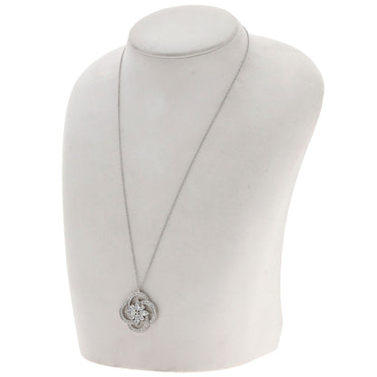 TIFFANY&Co. Victoria Cluster Diamond Necklace Platinum PT950 Ladies [Used]