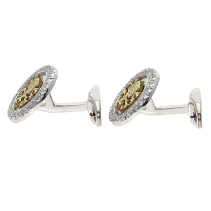 PIAGET Diamond cuffs K18 White Gold 18K Yellow Goldmens [Used]