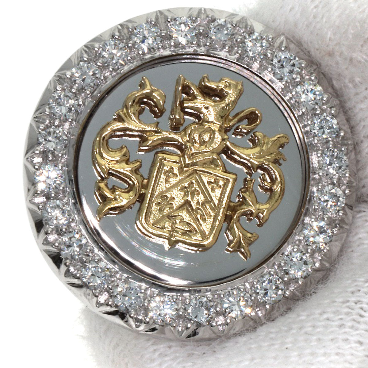 PIAGET Diamond cuffs K18 White Gold 18K Yellow Goldmens [Used]