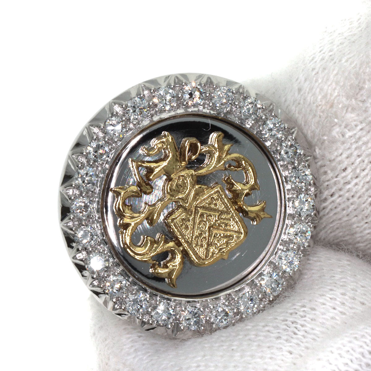PIAGET Diamond cuffs K18 White Gold 18K Yellow Goldmens [Used]