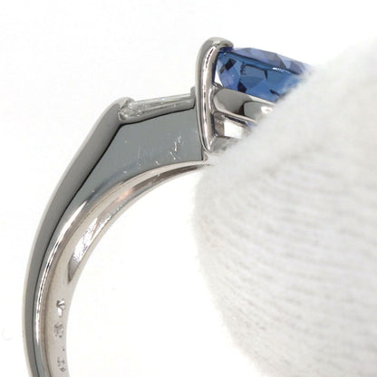 TASAKI Tanzanite Diamond Ring Platinum PT900 Ladies [Used]
