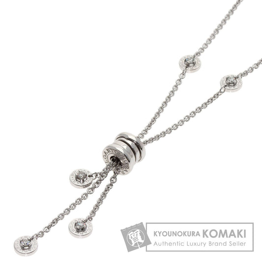 BVLGARI B.zero1 element Diamond Necklace K18 White Gold Ladies [Used]