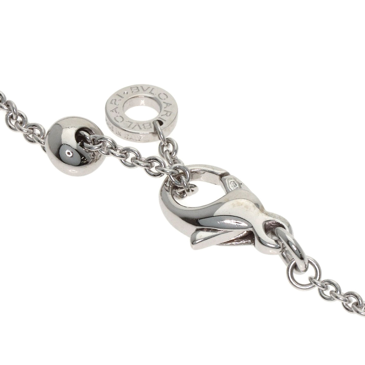 BVLGARI B.zero1 element Diamond Necklace K18 White Gold Ladies [Used]