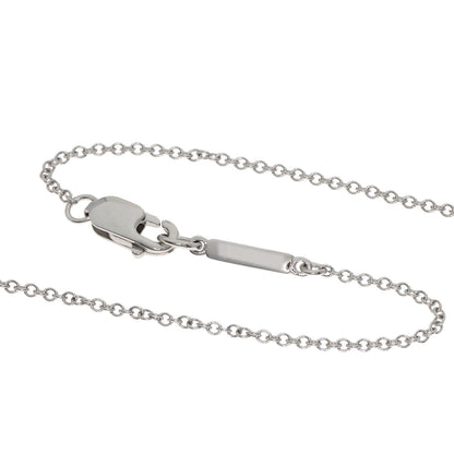 HARRY WINSTON Pear-shaped mini cross diamond Necklace Platinum PT950 Ladies [Used]