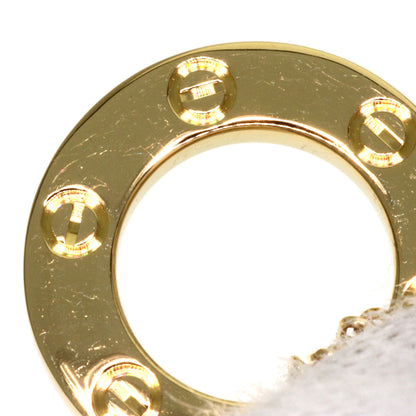 CARTIER Love circle Diamond Bracelet K18 Yellow Gold Ladies [Used]