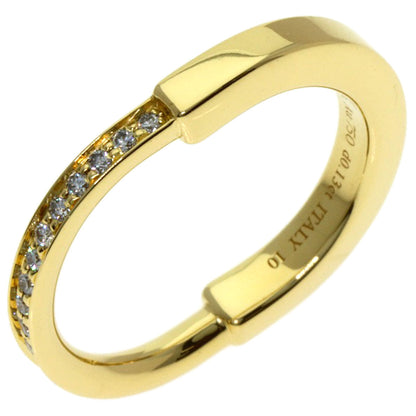 TIFFANY&Co. Rock Diamond Ring K18 Yellow Gold Ladies [Used]