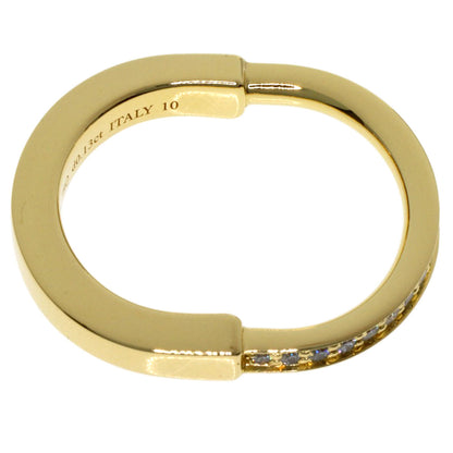 TIFFANY&Co. Rock Diamond Ring K18 Yellow Gold Ladies [Used]