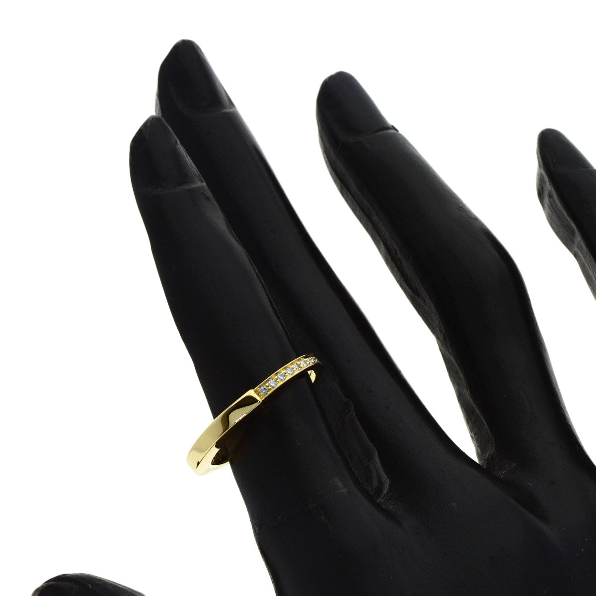 TIFFANY&Co. Rock Diamond Ring K18 Yellow Gold Ladies [Used]