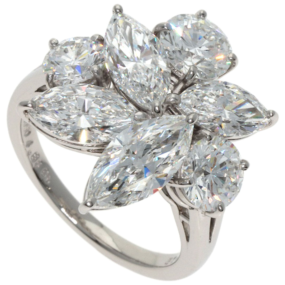 MIKIMOTO Diamond Ring Platinum PT950 Ladies [Used]