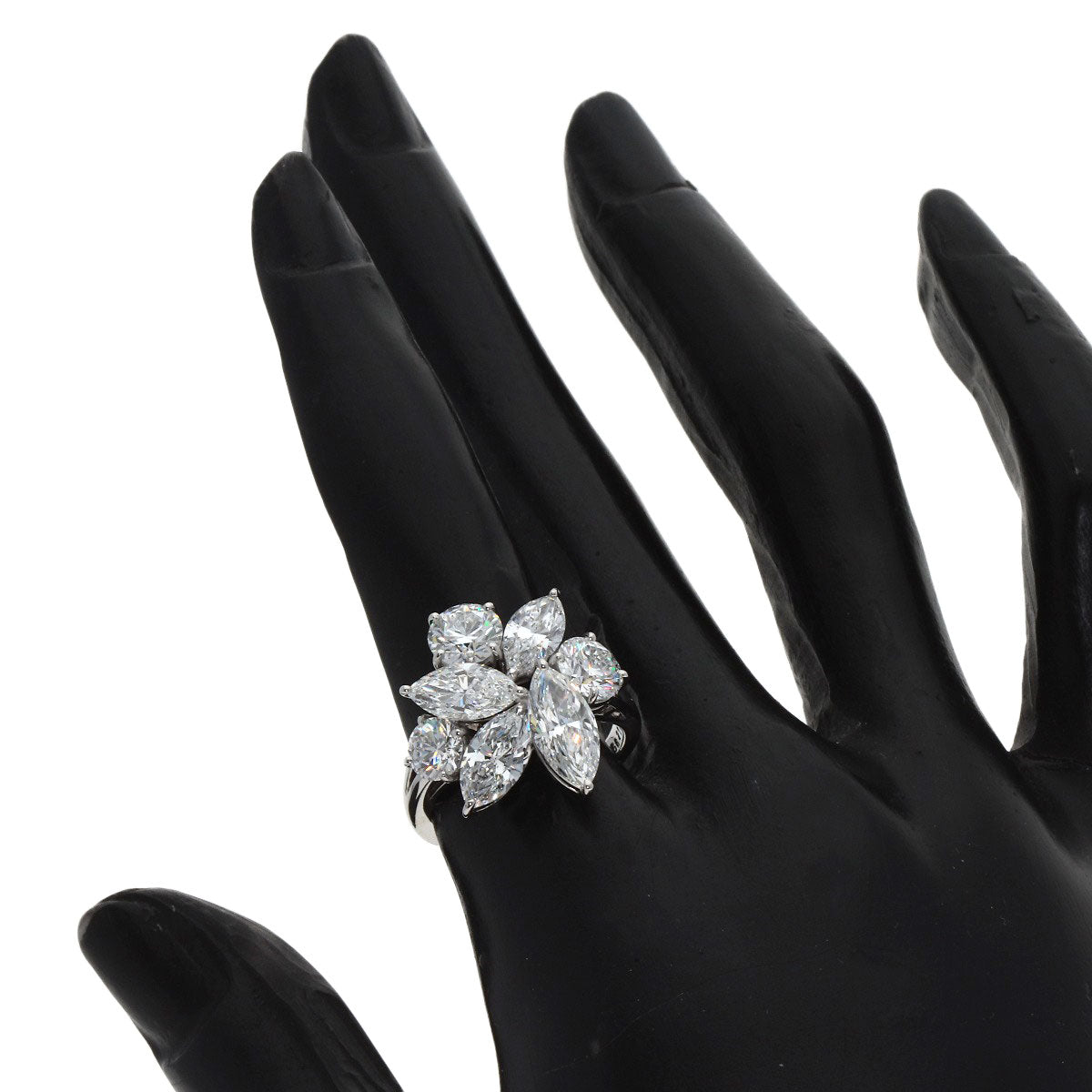 MIKIMOTO Diamond Ring Platinum PT950 Ladies [Used]