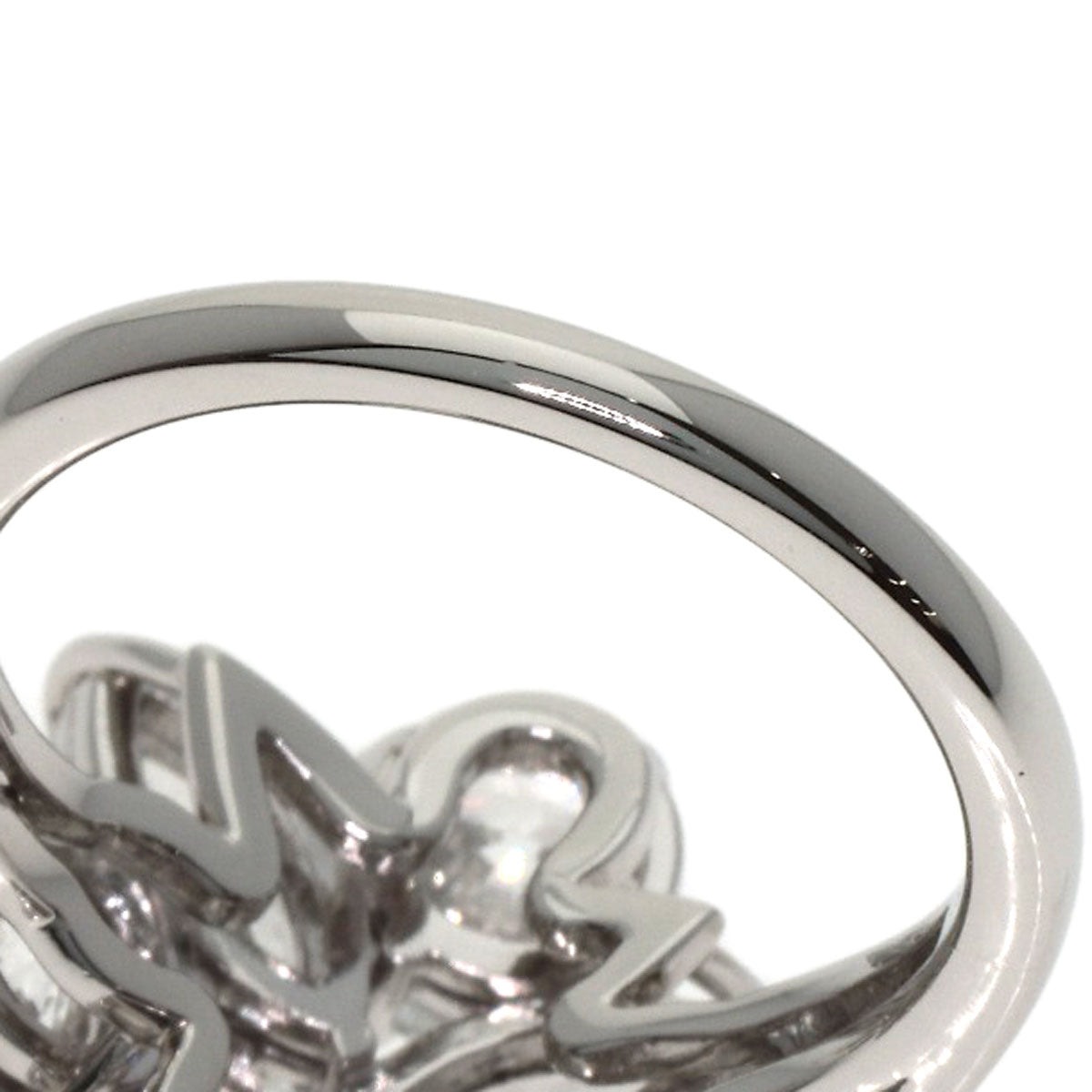 MIKIMOTO Diamond Ring Platinum PT950 Ladies [Used]