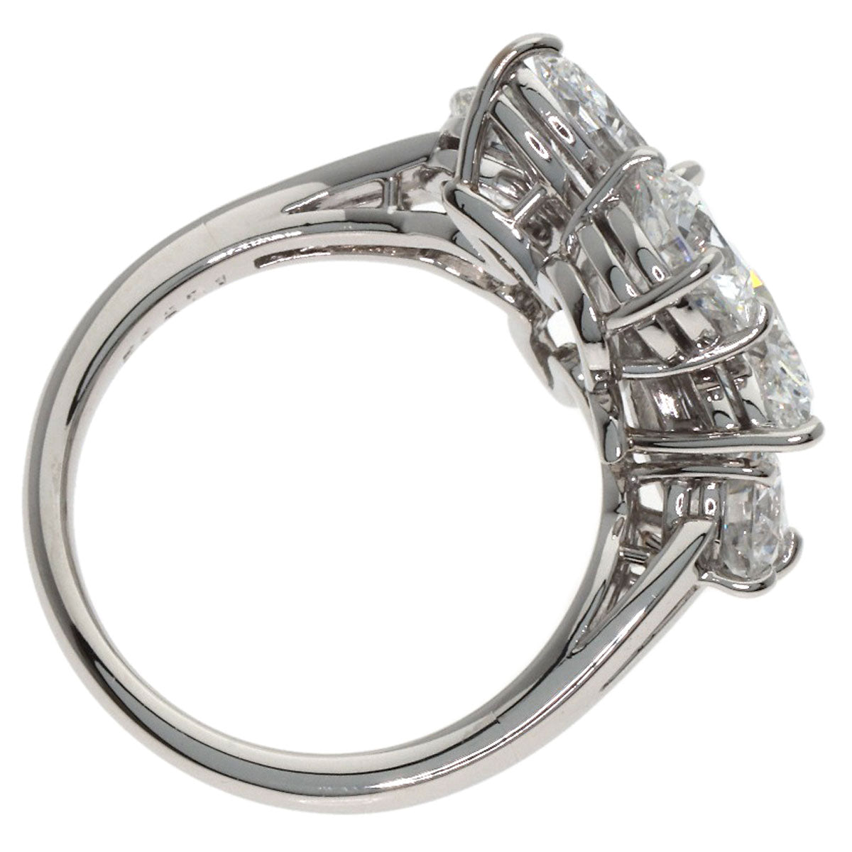 MIKIMOTO Diamond Ring Platinum PT950 Ladies [Used]