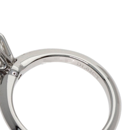 TIFFANY&Co. Solitaire Diamond Ring Platinum PT950 Ladies [Used]