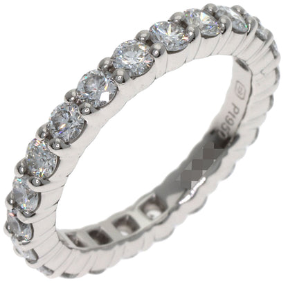 HARRY WINSTON Round cut, prong set, full diamond Ring Platinum PT950 Ladies [Used]