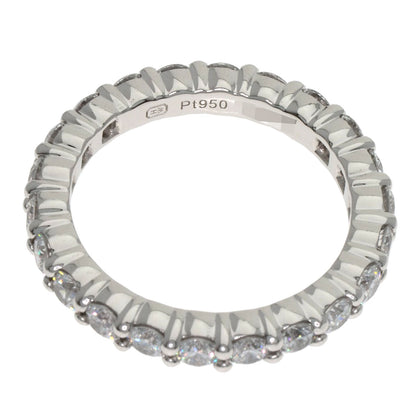 HARRY WINSTON Round cut, prong set, full diamond Ring Platinum PT950 Ladies [Used]