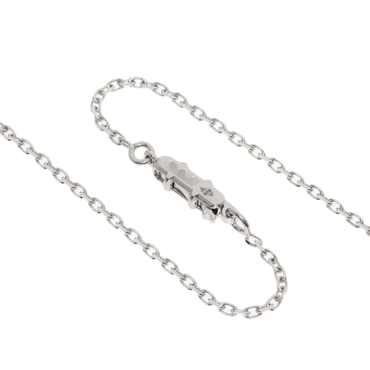CARTIER Cares Dolkide Pal Diamond Sapphire Amethyst Necklace K18 White Gold Ladies [Used]