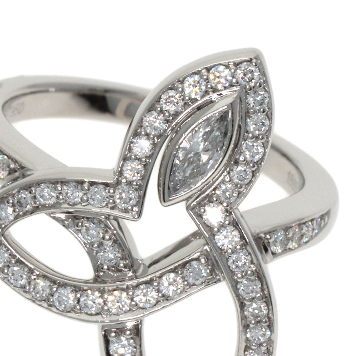 HARRY WINSTON Lily cluster Diamond Ring Platinum PT950 Ladies [Used]