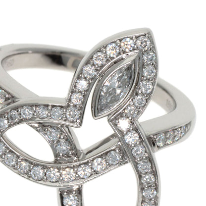 HARRY WINSTON Lily cluster Diamond Ring Platinum PT950 Ladies [Used]