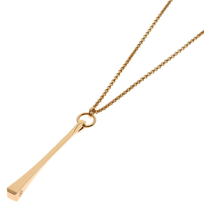 HERMES Clous de Forges Necklace K18 Pink Gold Ladies [Used]