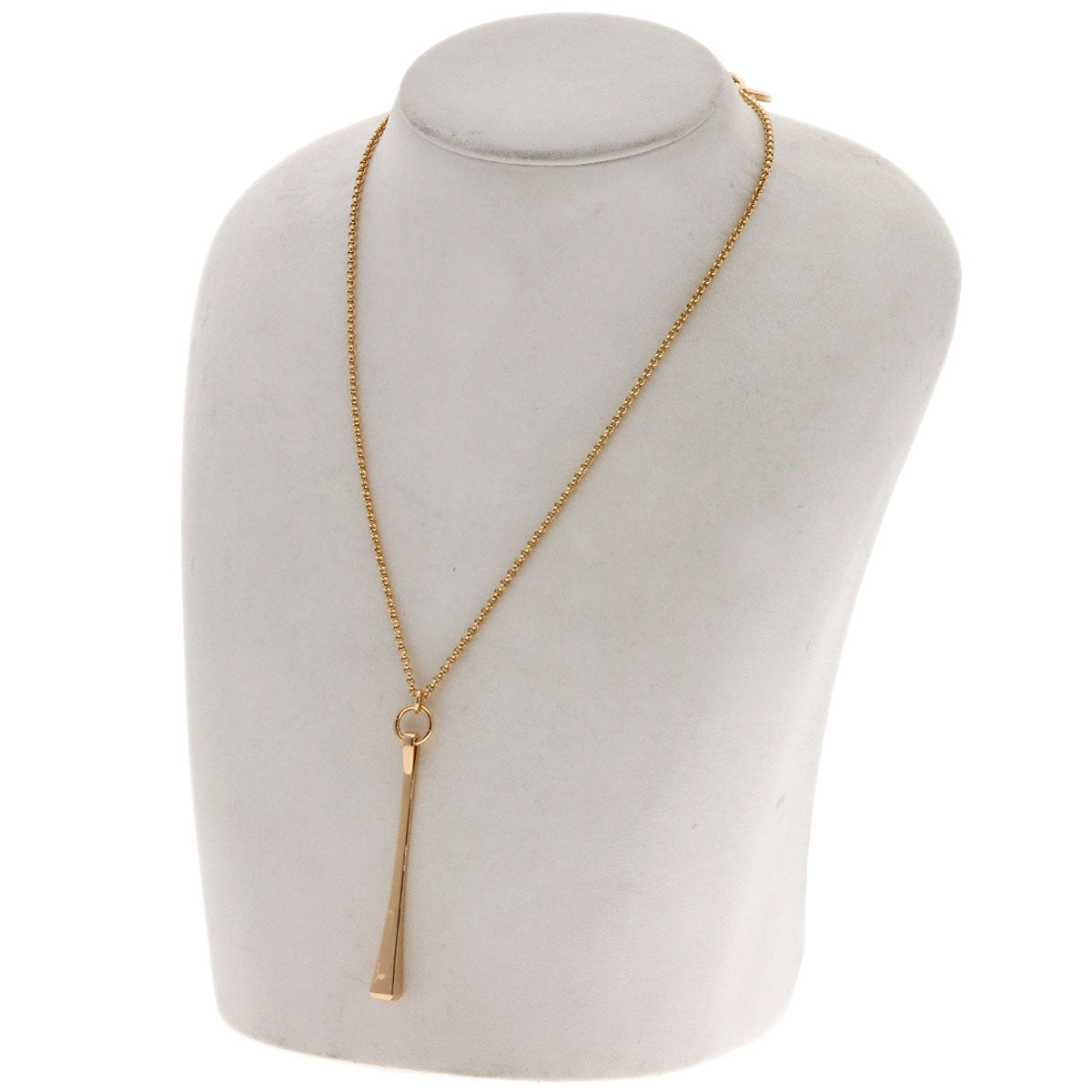 HERMES Clous de Forges Necklace K18 Pink Gold Ladies [Used]