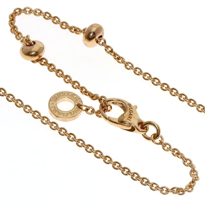 BVLGARI B.zero1 Element Diamond Necklace K18 Pink Gold Ladies [Used]