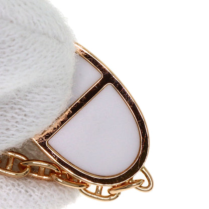 HERMES Shane Dunkle Verso Bracelet K18 Pink Gold Ladies [Used]