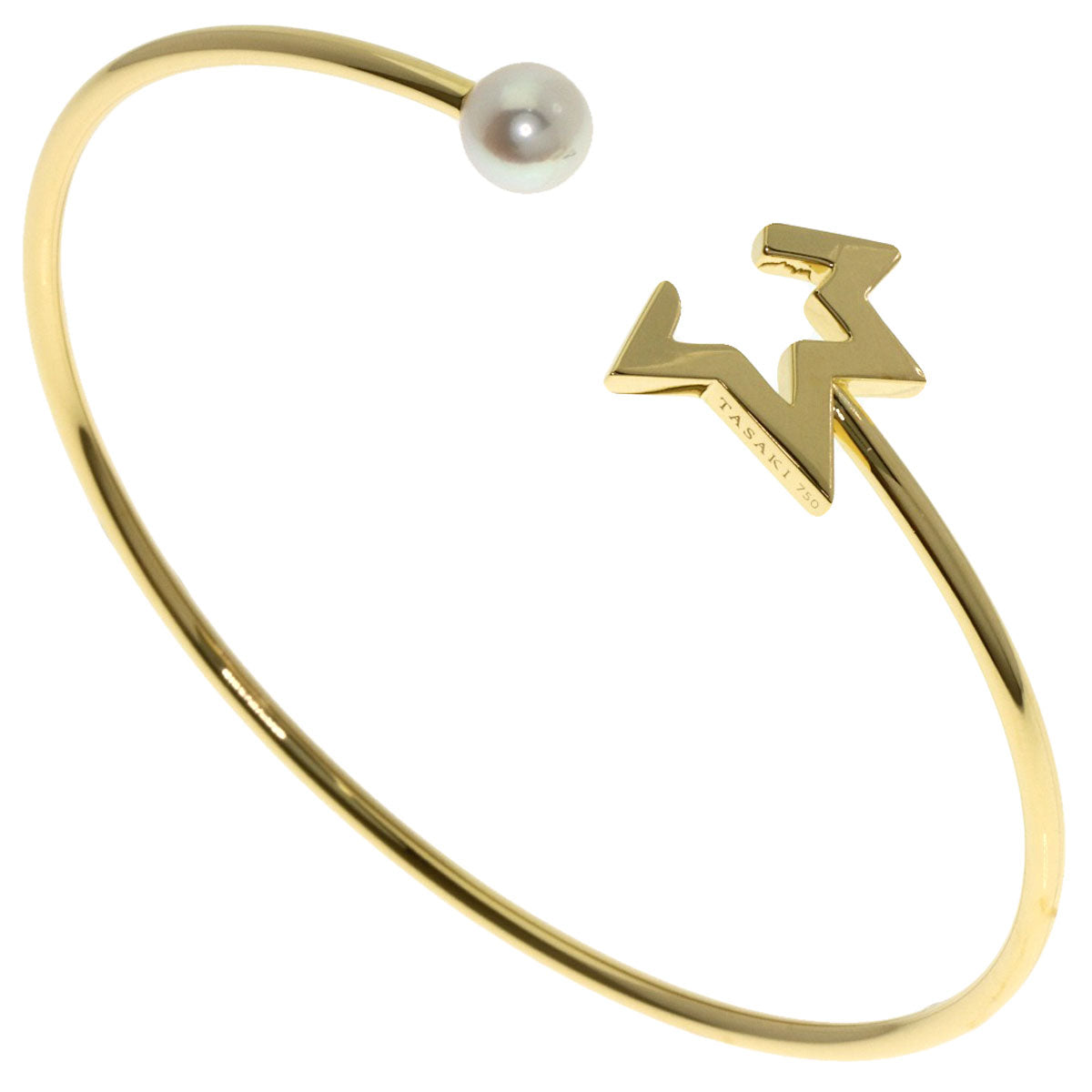 TASAKI Comet plus Pearl Pearl Bracelet K18 Yellow Gold Ladies [Used]