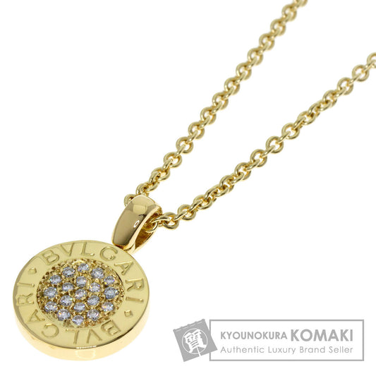 BVLGARI BVLGARI BVLGARI Diamond Necklace K18 Yellow Gold Ladies [Used]
