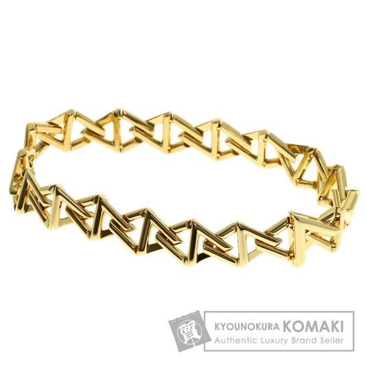 LOUIS VUITTON Blaless LV Vault Curve PM #15 Bracelet K18 Yellow Gold Ladies [Used]