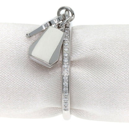 HERMES Kelly Clochette PM Diamond #53 Ring K18 White Gold Ladies [Used]