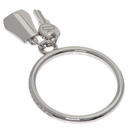 HERMES Kelly Clochette PM Diamond #53 Ring K18 White Gold Ladies [Used]