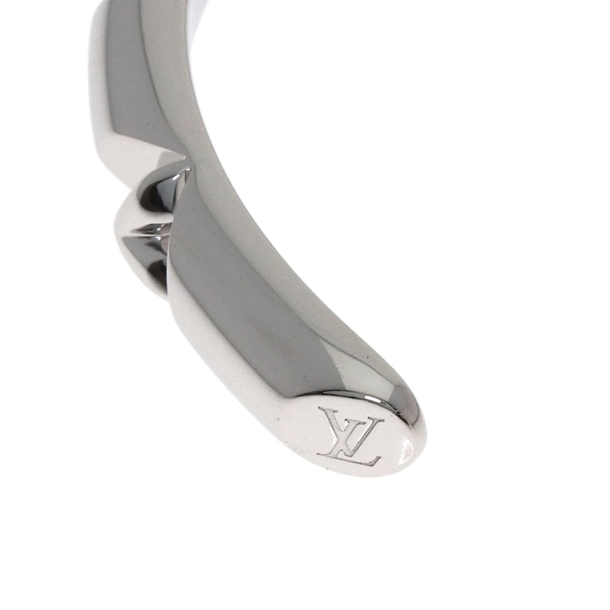LOUIS VUITTON Brasle Volt Multi LV Open #20 Bracelet K18 White Gold Ladies [Used]