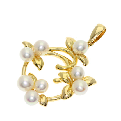 TASAKI Pearl Pearl Pendant top K18 Yellow Gold Ladies [Used]