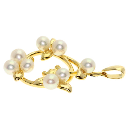 TASAKI Pearl Pearl Pendant top K18 Yellow Gold Ladies [Used]