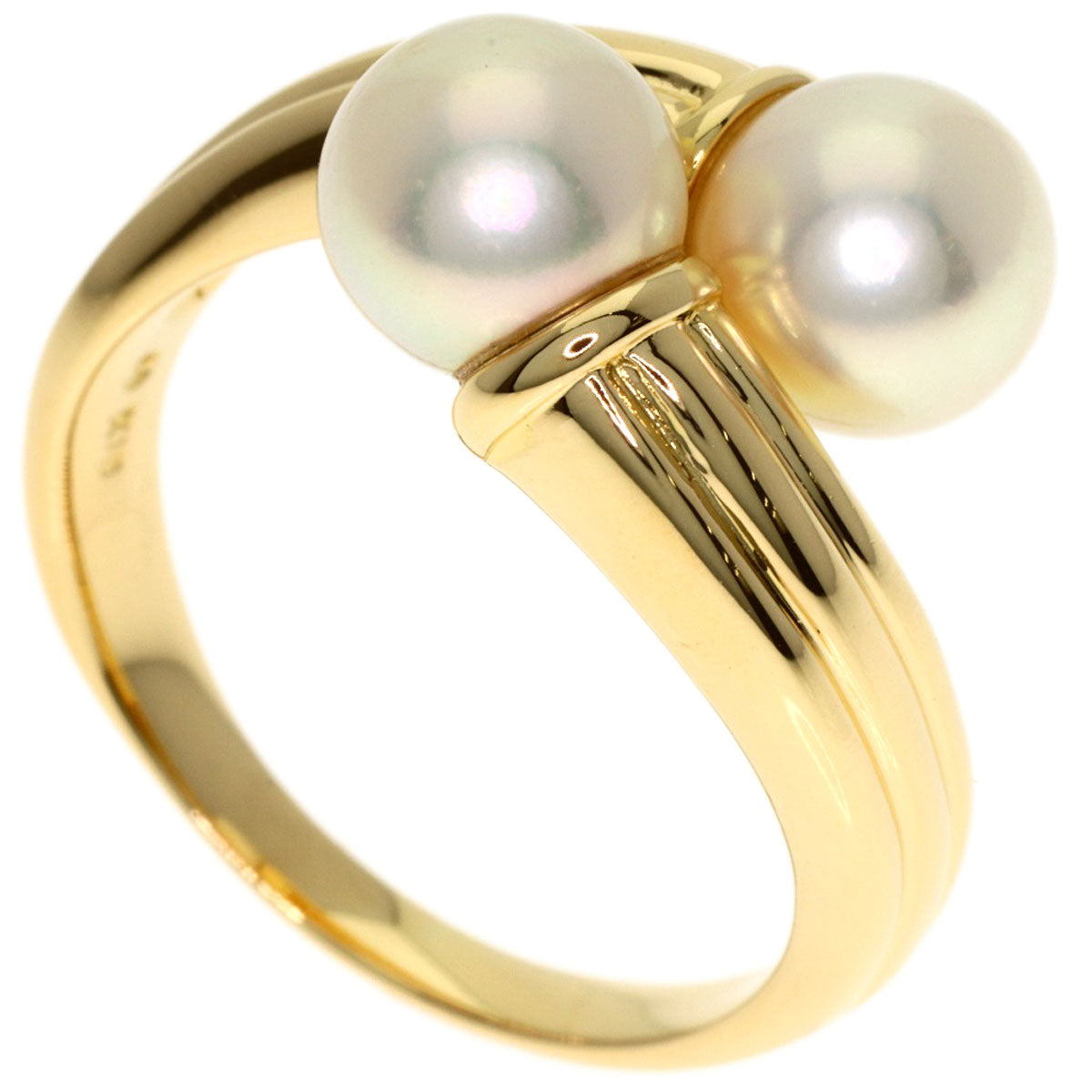 TASAKI Pearl Pearl Ring K18 Yellow Gold Ladies [Used]