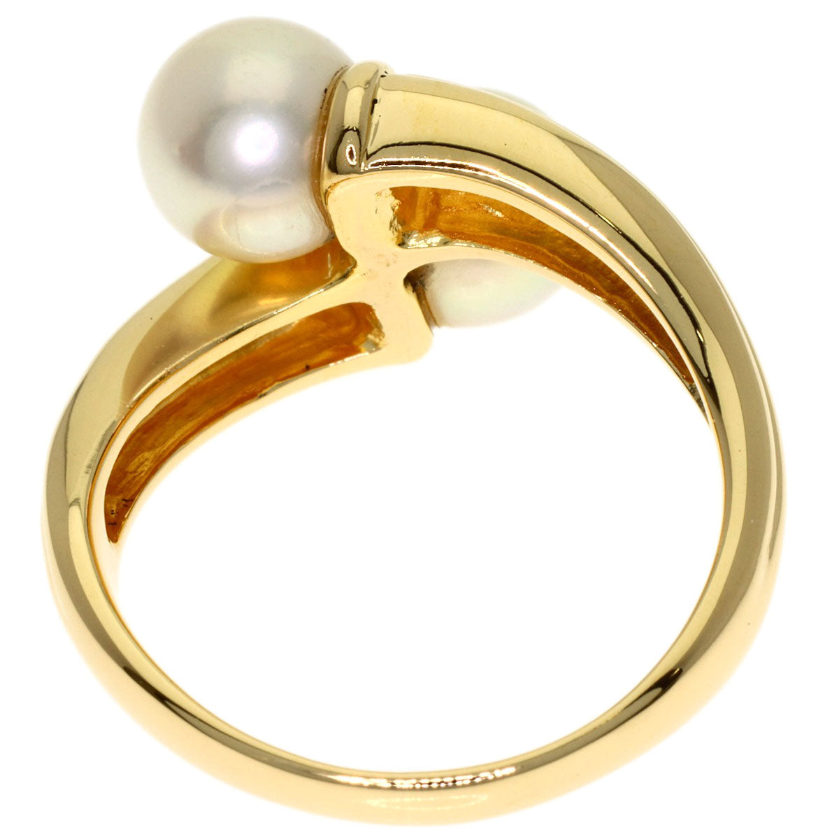 TASAKI Pearl Pearl Ring K18 Yellow Gold Ladies [Used]