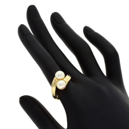 TASAKI Pearl Pearl Ring K18 Yellow Gold Ladies [Used]