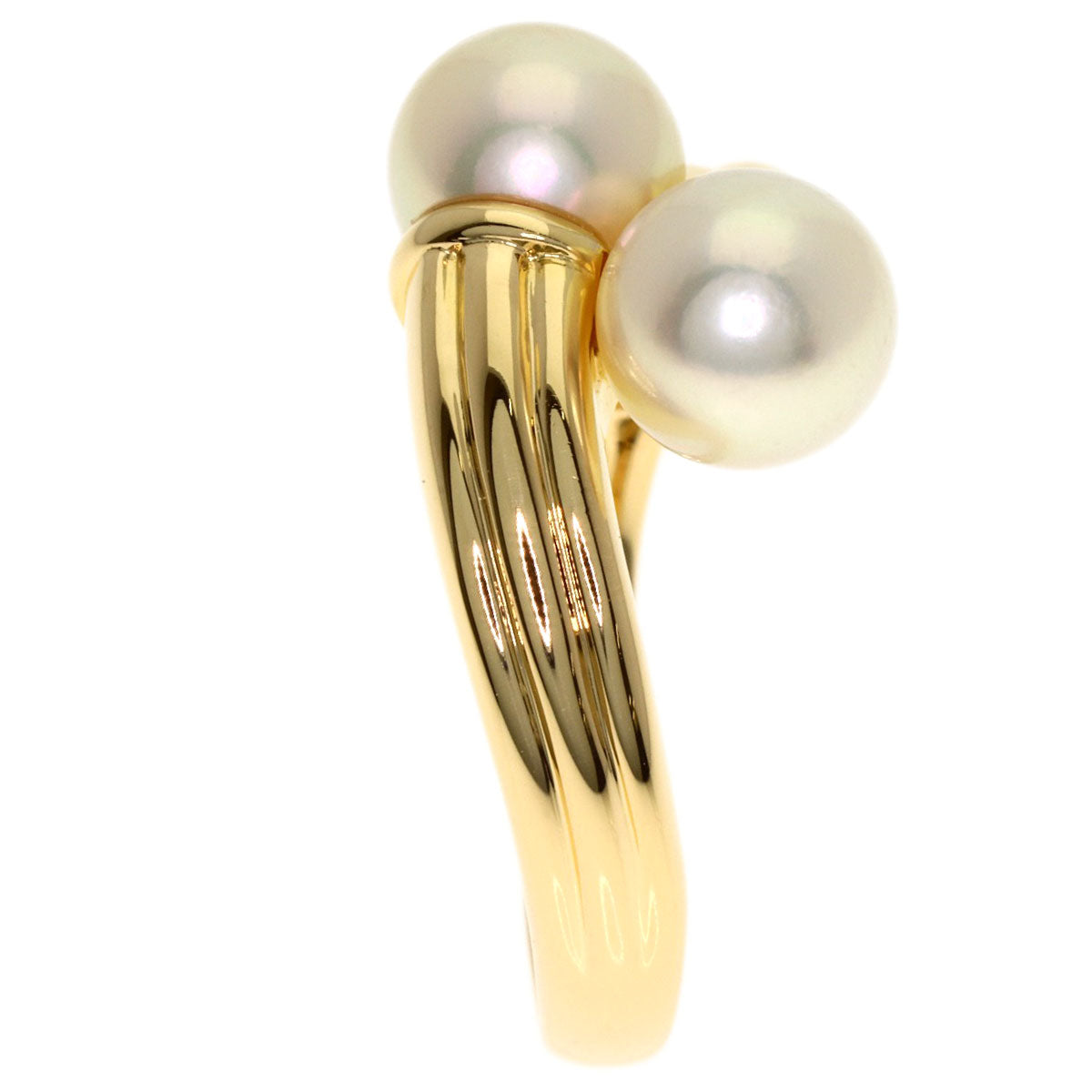 TASAKI Pearl Pearl Ring K18 Yellow Gold Ladies [Used]