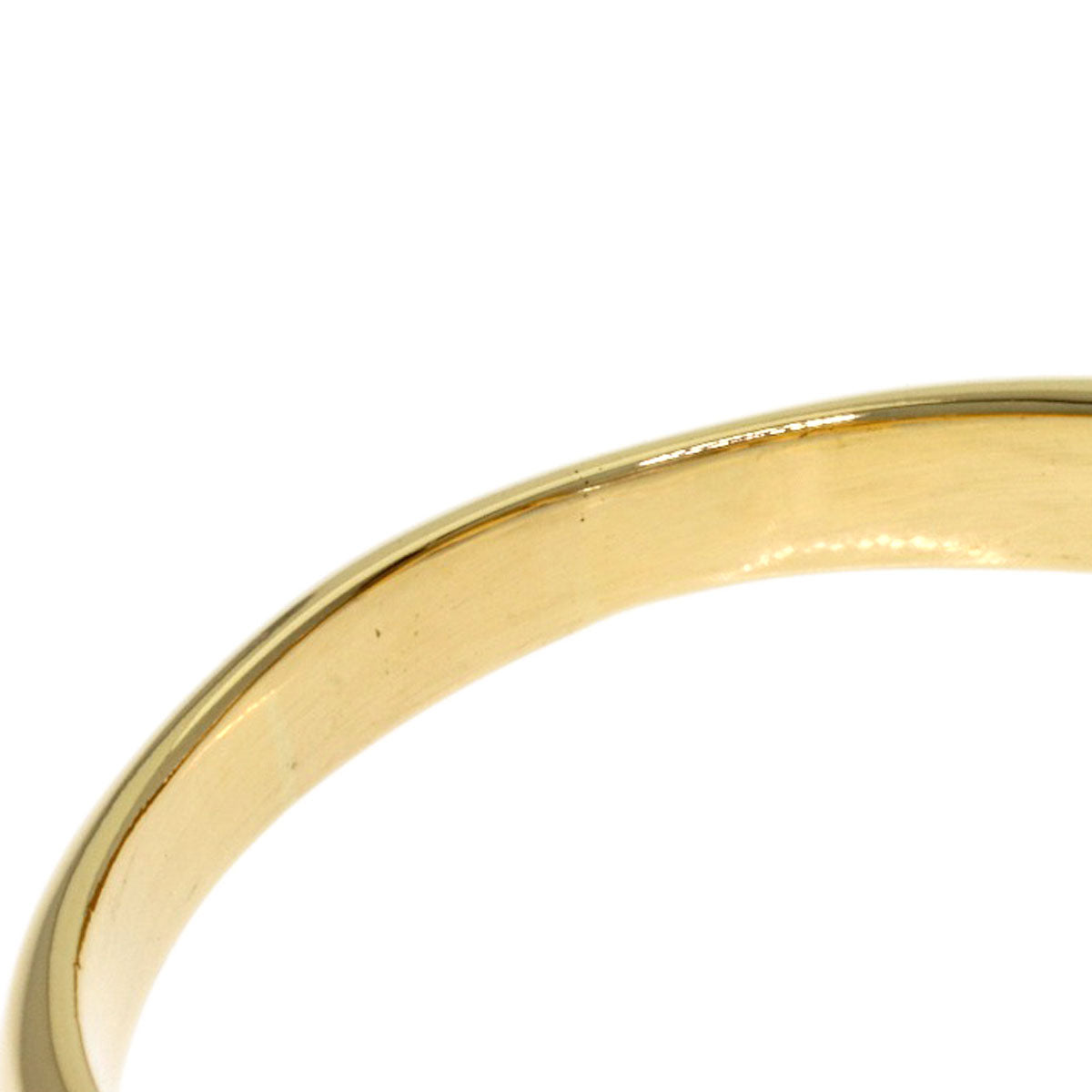 YVES SAINT LAURENT Heart color stone Ring K18 Yellow Gold Ladies [Used]