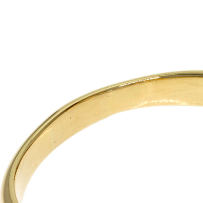 YVES SAINT LAURENT Heart color stone Ring K18 Yellow Gold Ladies [Used]