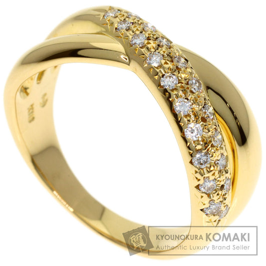 TASAKI Diamond Ring K18 Yellow Gold Ladies [Used]