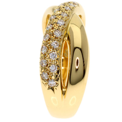 TASAKI Diamond Ring K18 Yellow Gold Ladies [Used]