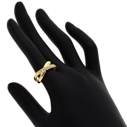 TASAKI Diamond Ring K18 Yellow Gold Ladies [Used]