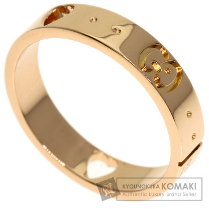 GUCCI Icon Amor #9 Ring K18 Pink Gold Ladies [Used]