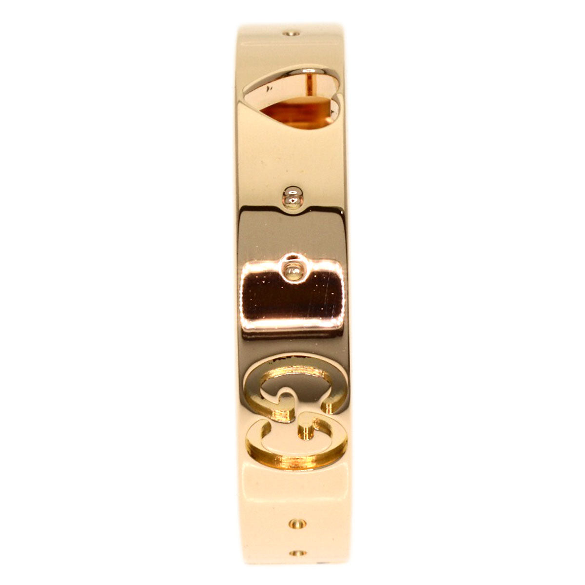 GUCCI Icon Amor #9 Ring K18 Pink Gold Ladies [Used]
